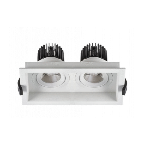 Luminaria Empotrable 2 Luces